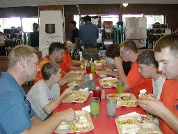 Basecamp dining hall